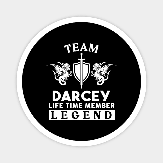 Darcey Name T Shirt - Darcey Life Time Member Legend Gift Item Tee Magnet by unendurableslemp118